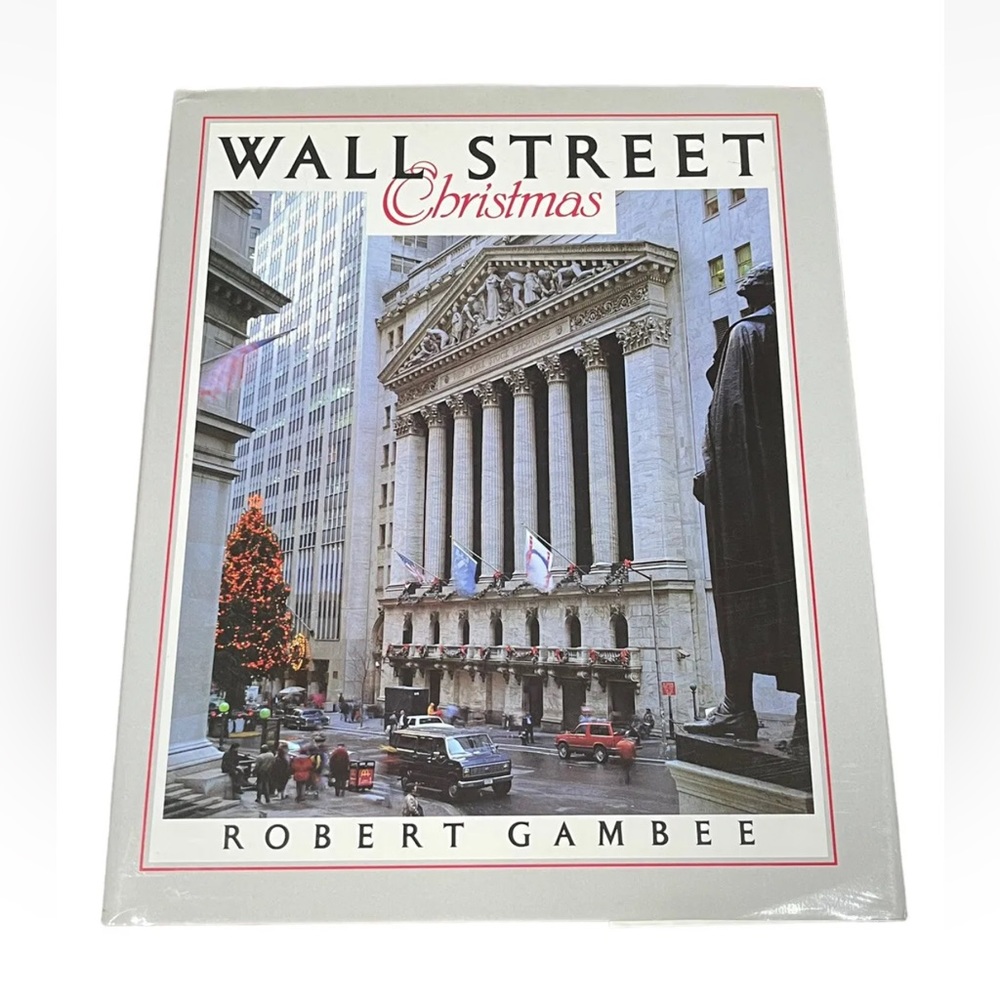 Wall Street Christmas by Robert Gambee (1990, Hardcover)